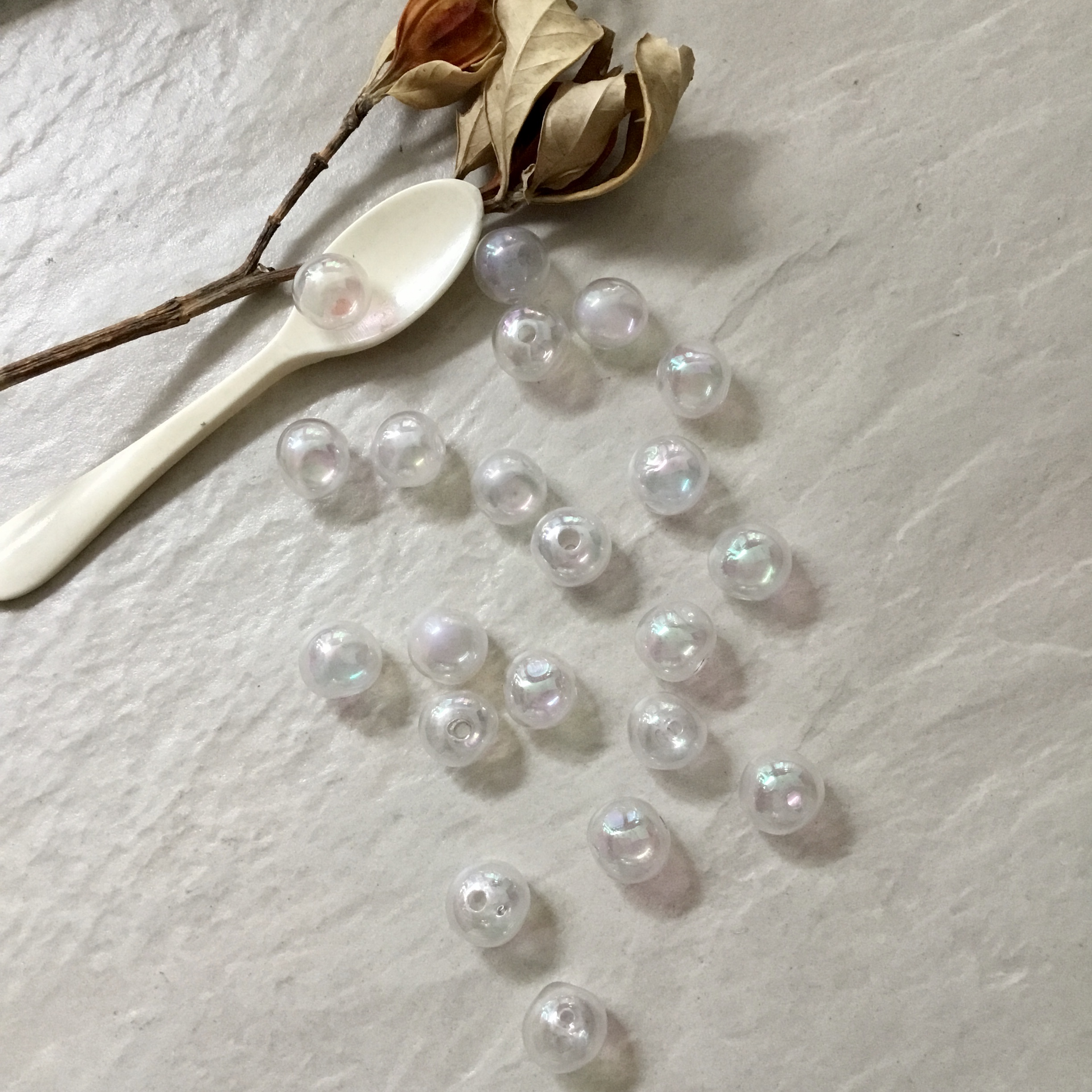 アンティーク時計 00444  France Vintage 
Soufflé Glass Beads
スフレガラスビーズ
オーロラ 大玉